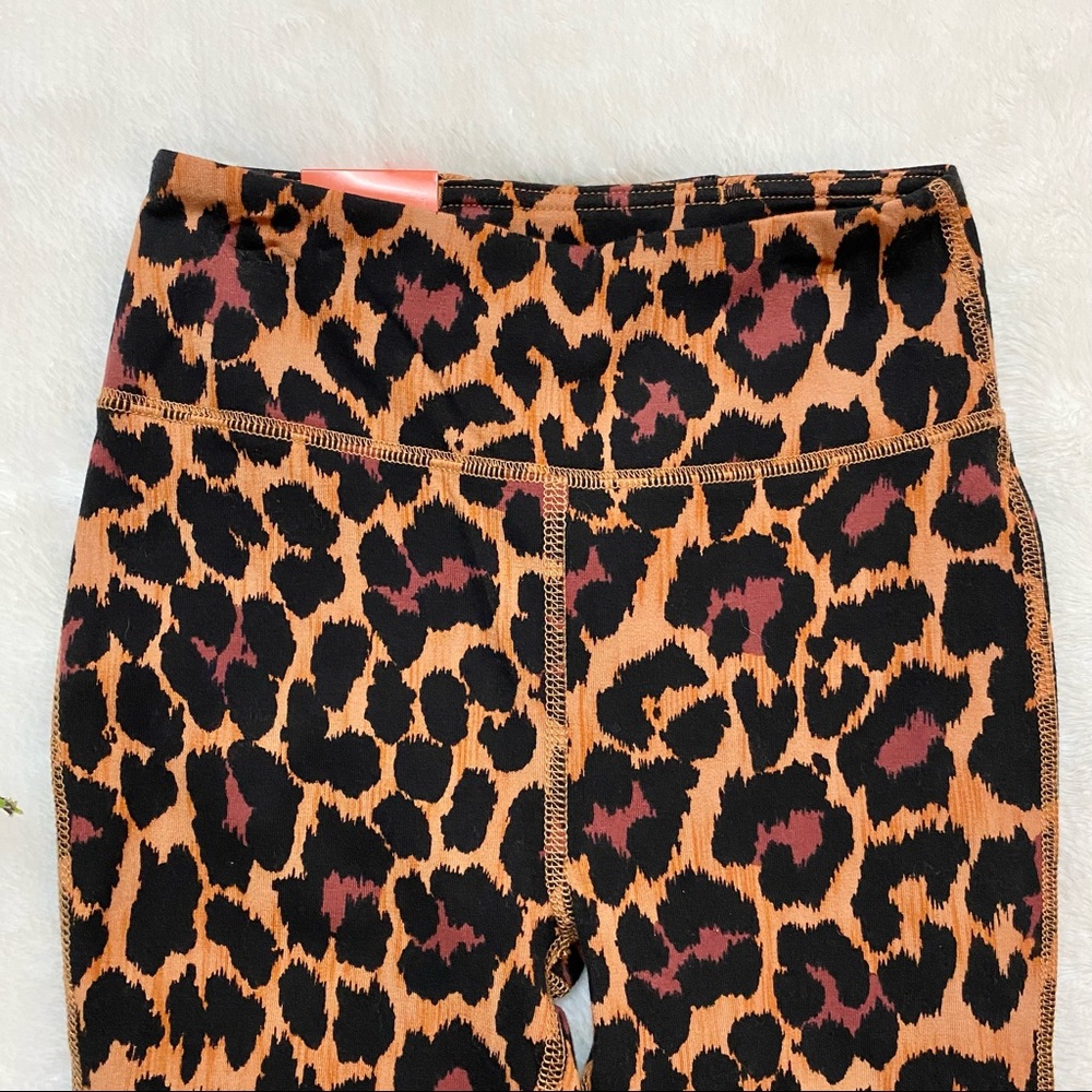 NEW J. Crew Weekend High Waisted Leopard Print Leggings - Picture 5 of 8